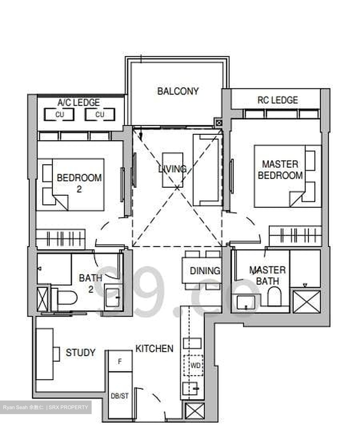 Sceneca Residence (D16), Apartment #558060201